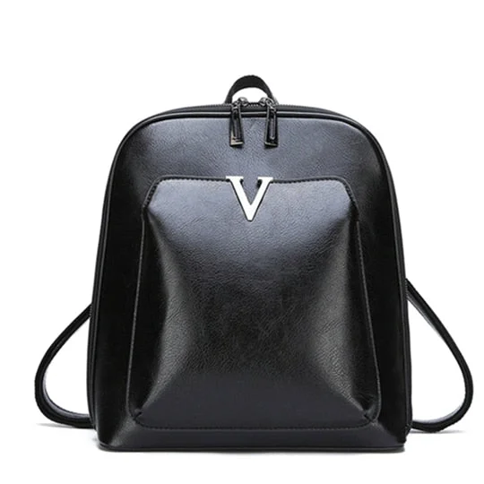 2021 New Women Vintage Backpack Brand Luxurious Leather Women's Shoulder Bag Large Capacity School Bag For Girl Leisure Backpac