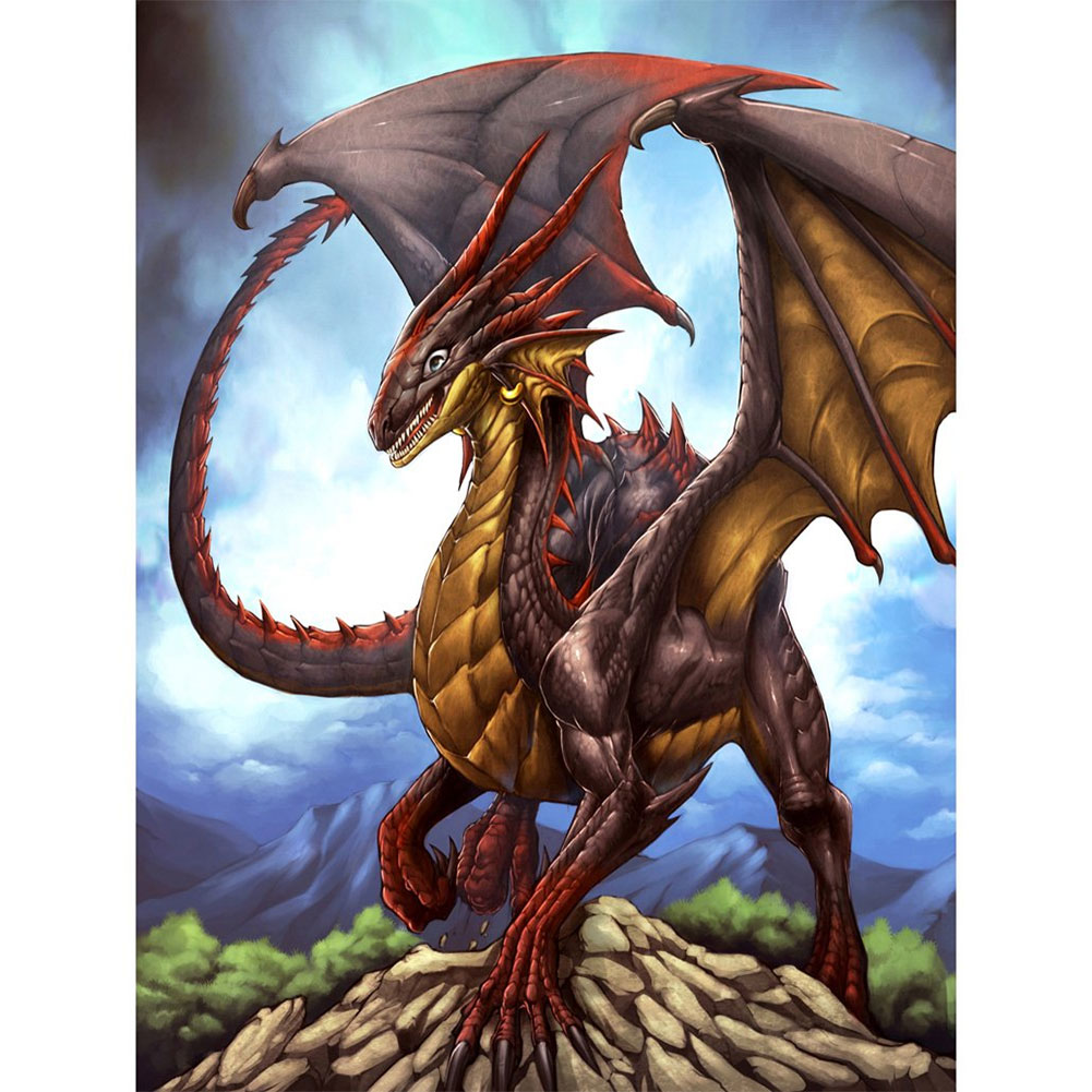 

Pterosaur - Round Drill Diamond Painting - 30*40CM, Round diamond 30*40cm, 501 Original