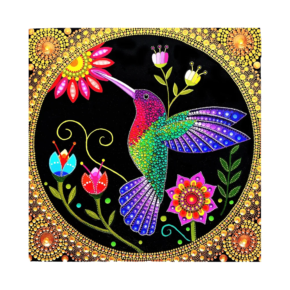 Diamond Painting - Partial Special Shaped Drill - Bird(30*30cm)