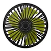USB Car Fan 3 Speeds 360 Rotatable Car Seat Headrest Fan for Sedan SUV RV Truck