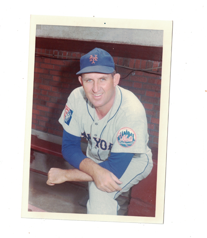 Sheriff Robinson New York Mets Vintage Personal Original 3 1/2 x 5 Photo Poster painting RH2