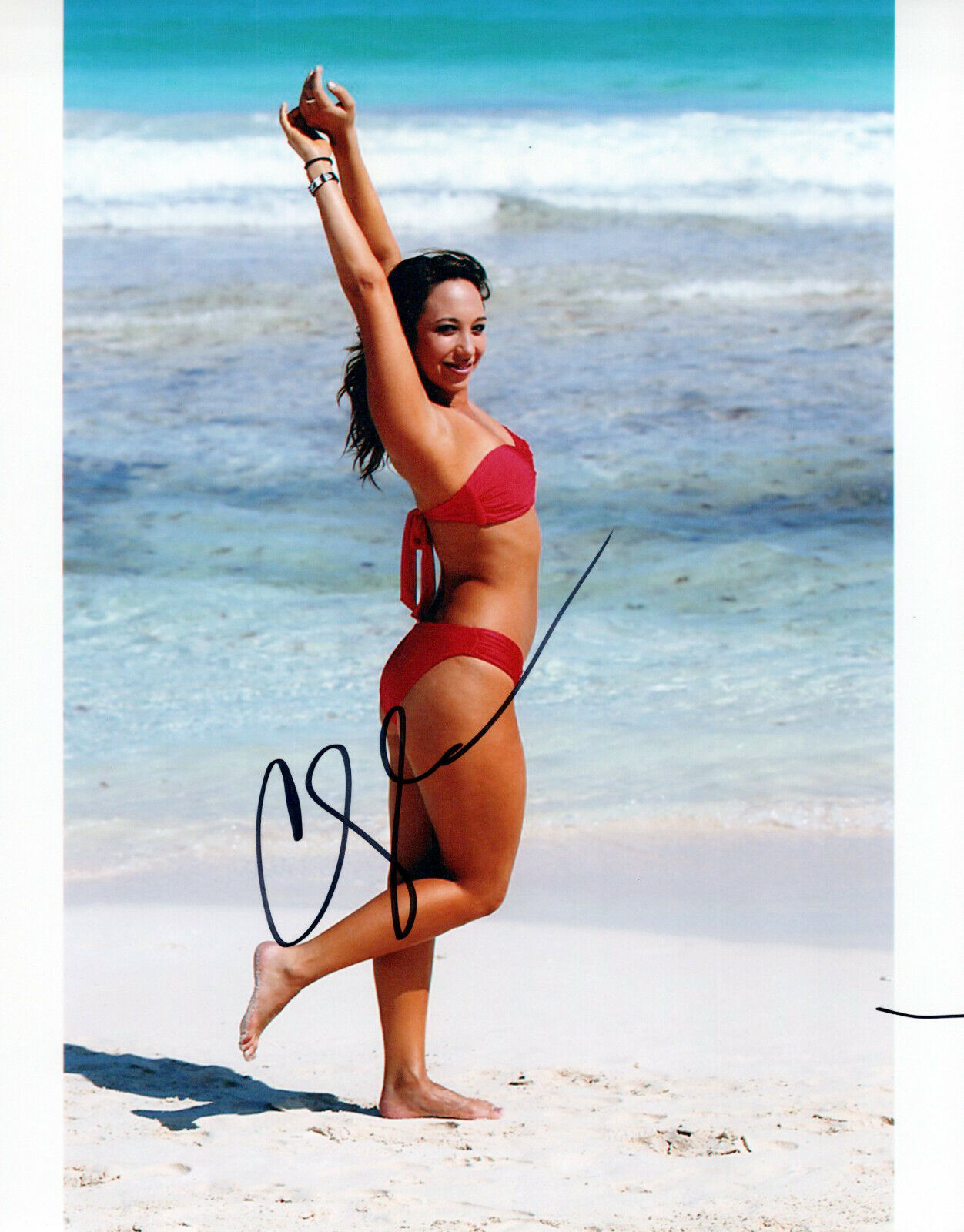 Cheryl Burke glamour shot autographed Photo Poster painting signed 8x10 #12