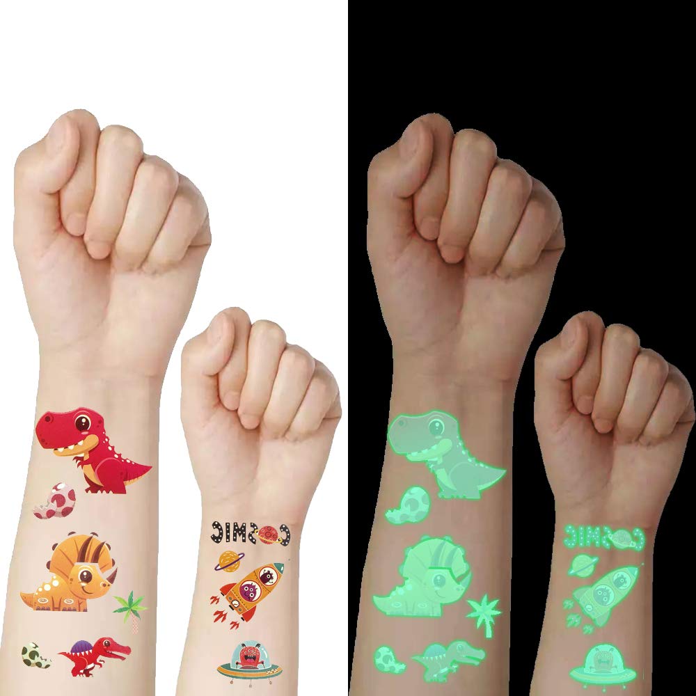 luminous-temporary-tattoos-for-kids-waterproof-fake-tattoos-stickers