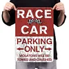 Racing Car Parking Only - Metal Tin Signs(8*12Inch/12*16Inch) - Garage