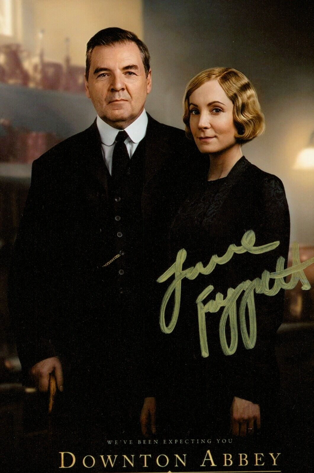 Joanne Froggatt Signed 6x4 Photo Poster painting Downton Abbey Anna Autograph Memorabilia + COA