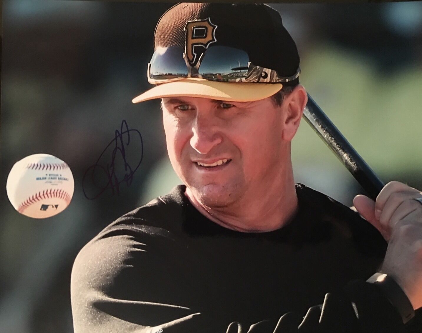 Jeff Branson PITTSBURGH Pirates Coach Hand Signed 8x10 Glossy Photo Poster painting Autographed