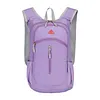 18L Lightweight Mountaineering Backpack with Reflective Strips & Chest Storage Bag Foldable Running Storage Knapsack Breathable Splash-Proof Hiking Nylon Pouch Hiking Work Travel Camping Backpacks