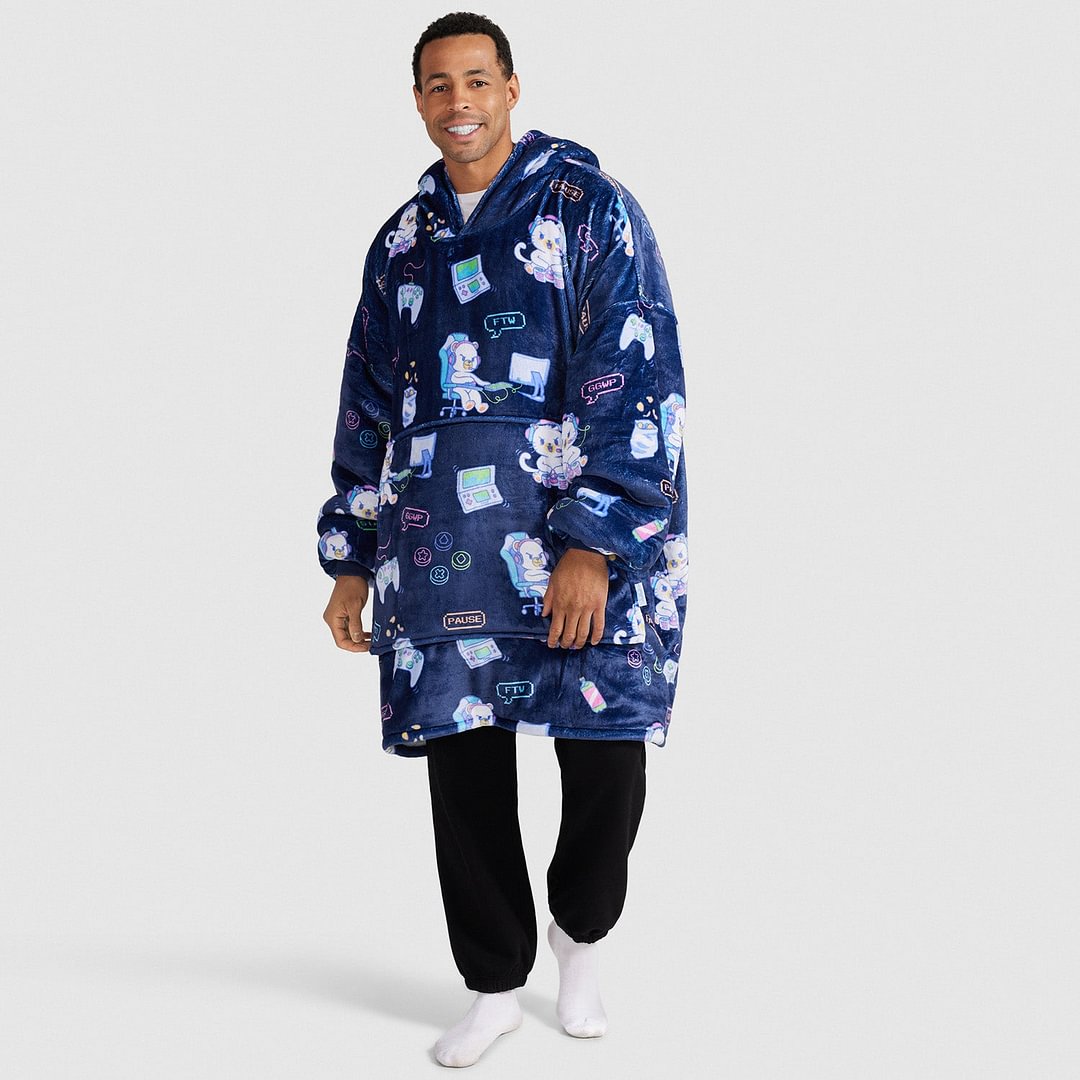 Gaming Blanket Hoodie