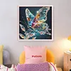 Butterfly-11CT Stamped Cross Stitch 40*40cm/15.75*15.75in tapestrymarket