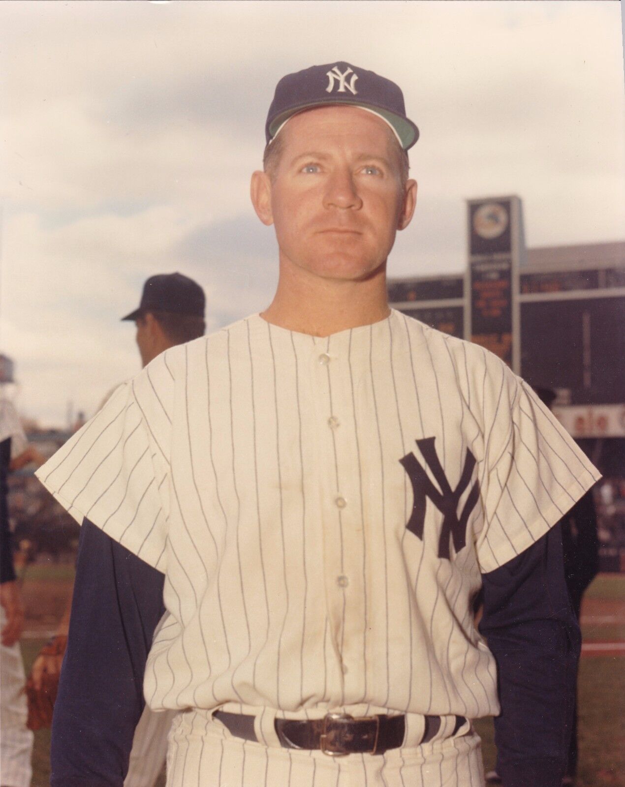 Whitey Ford New York Yankees Color 8 x 10