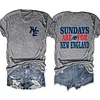 Sundays Are For New England Patriots Tee