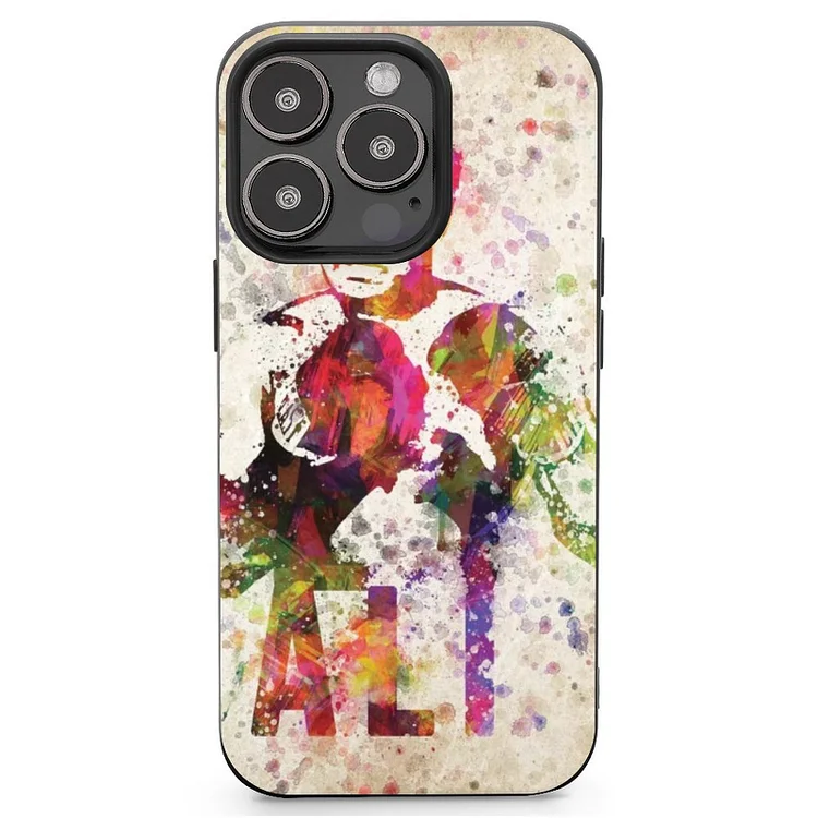 Muhammad Ali Mobile Phone Case Shell For IPhone 13 and iPhone14 Pro Max and IPhone 15 Plus Case - Heather Prints Shirts