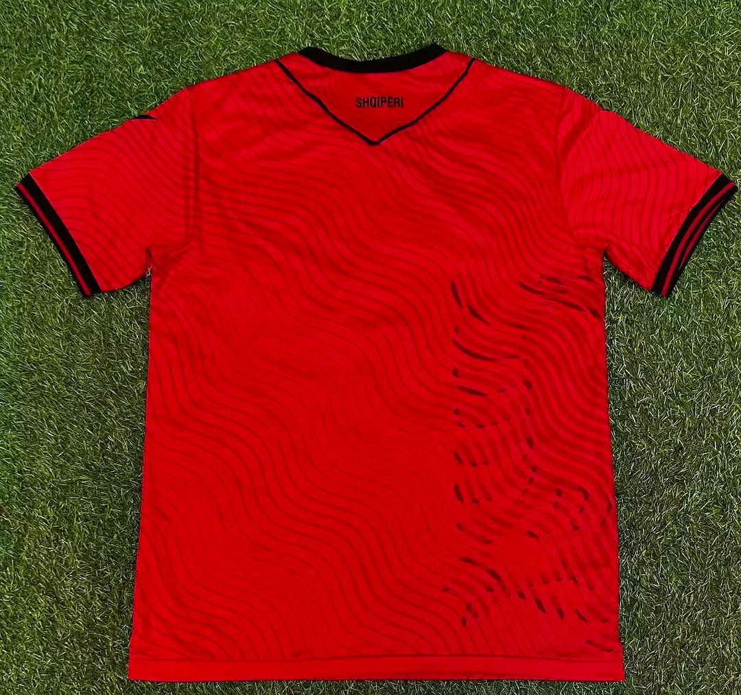 26/27 Albania Home Football Shirt Thai Quality