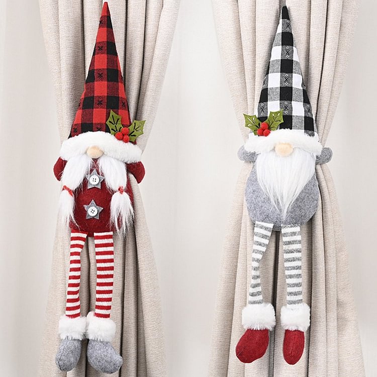 Luckstylish™ Christmas Faceless Doll Curtain Tieback Buckle