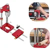 Portable Woodworking Drill Bit Locator, Adjustable Punch Locator Drill Bit Template Guide, Benchtop Drill Press Woodworking Drill Bit Locator