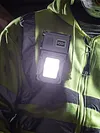 COB SMD USB Charging Hat Clip Light LED Keychain Flashlight Rotatable Work Light
