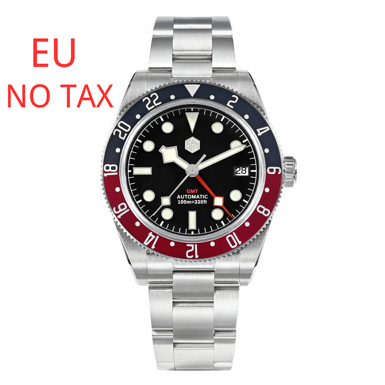 ★EU warehouse★San Martin NH34 BB58 GMT Watch SN0109 V2 San Martin Watch san martin watchSan Martin Watch