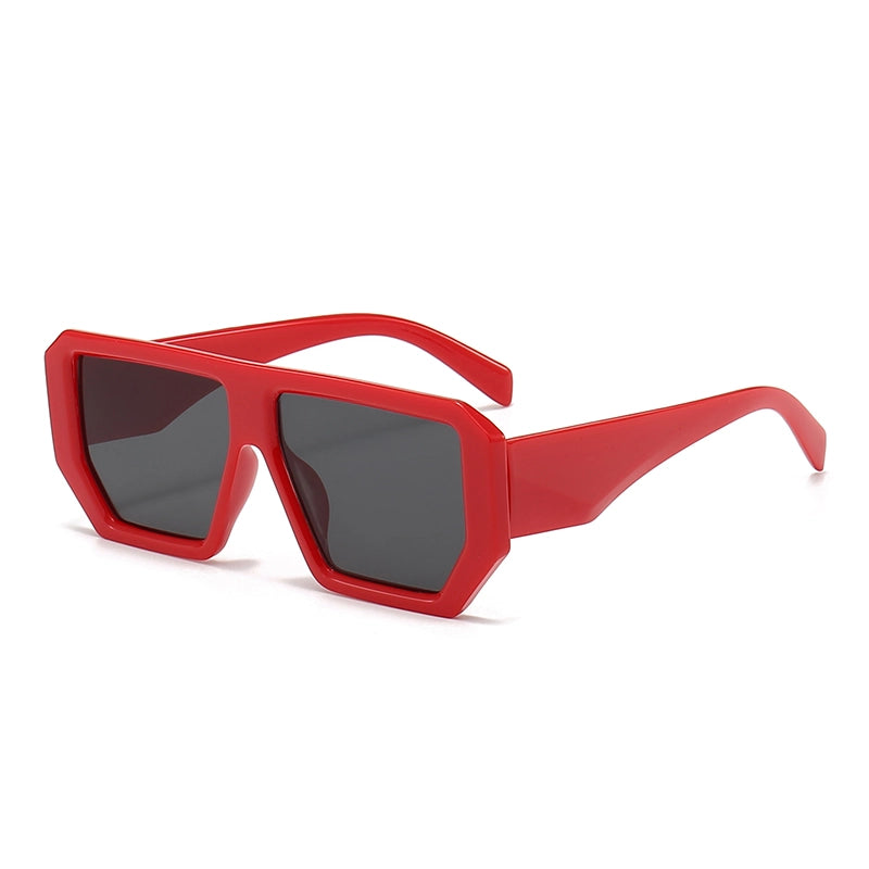 Elegant Minimalist Sunglasses Pc Square Full Frame Women’s Sunglasses