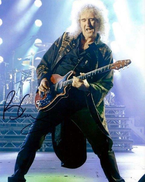 REPRINT - BRIAN MAY Queen Guitarist Autographed Signed 8 x 10 Photo Poster painting Poster