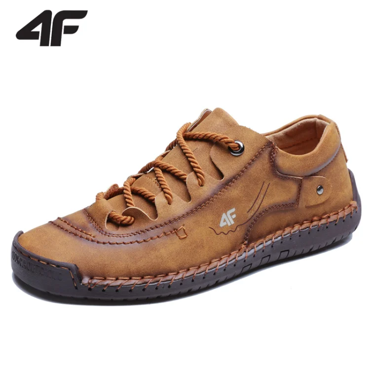 4F®Casualowe buty skórzane, unikalny styl, ręcznie robione