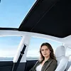 For Tesla New Model Y Juniper Accessories Sunshade Roof Magnetic Heat Insulation Glass Roof Sun Shade Accessories for Tesla New Model Y 2025 2026 Launch