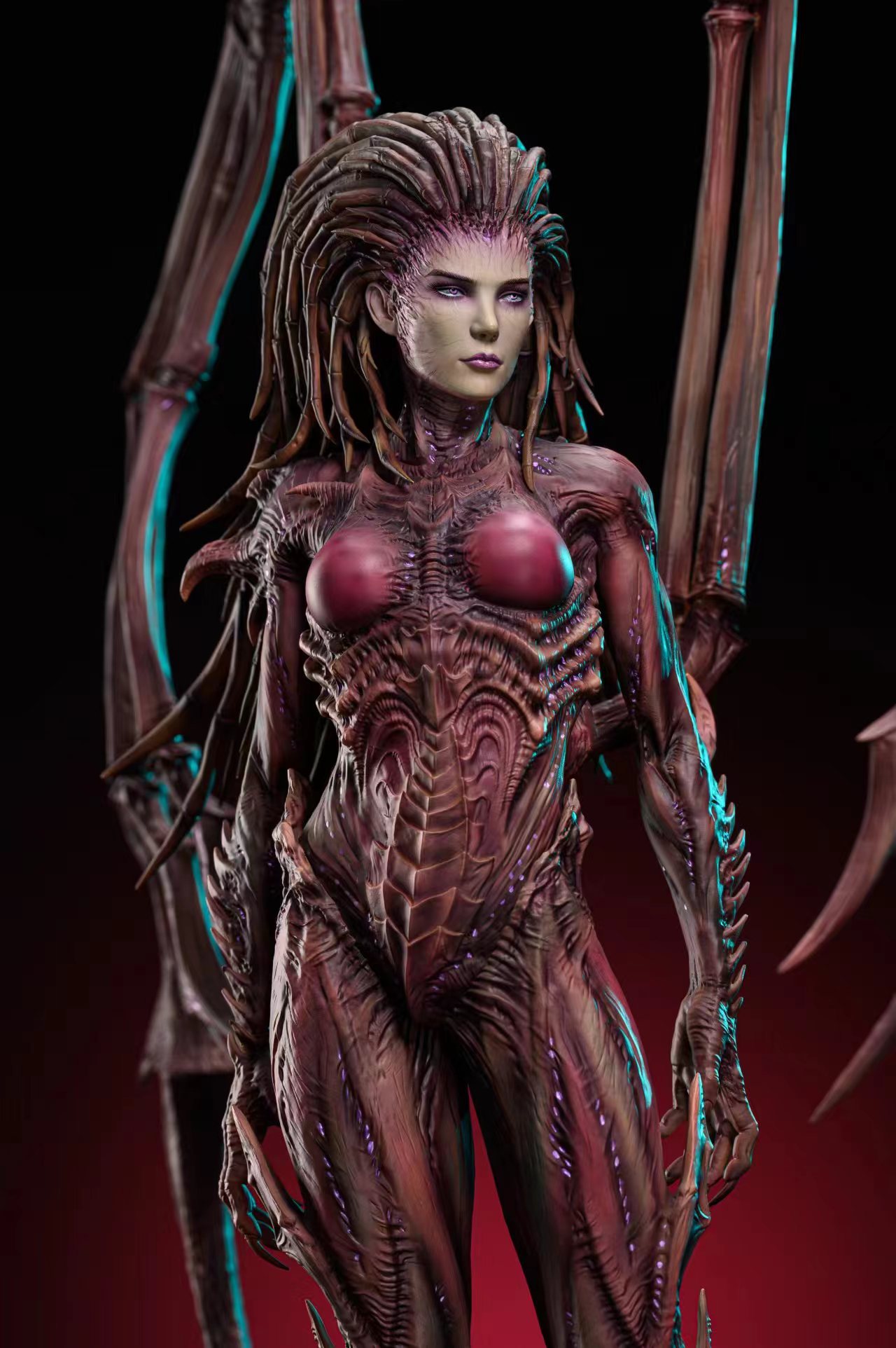 PRE-ORDER SunBird studio - StarCraft Sarah Louise Kerrigan 1/4 Statue(GK)-