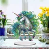 DIY Unicorn Acrylic Diamond Painting Desktop Ornaments