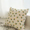 Sunflower Embroidery Home Living Creative Cushion Pillow Cover
