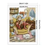 Quiet Nights -14CT Stamped Cross Stitch Kit(29*37cm)