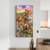 (40*70cm)Tiger - Full Round Drill Diamond Painting