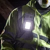 COB SMD USB Charging Hat Clip Light LED Keychain Flashlight Rotatable Work Light