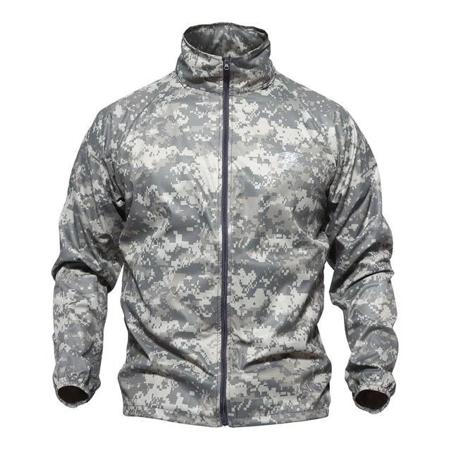 Men Lightweight Military Skin Windbreaker Waterproof Tactical Raincoats Windproof Army Outerwear Jackets