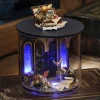 Zhiquwu Diy Cabin Dream Bottle Hand-Assembled 3D Three-Dimensional Architectural Model Table Ornaments
