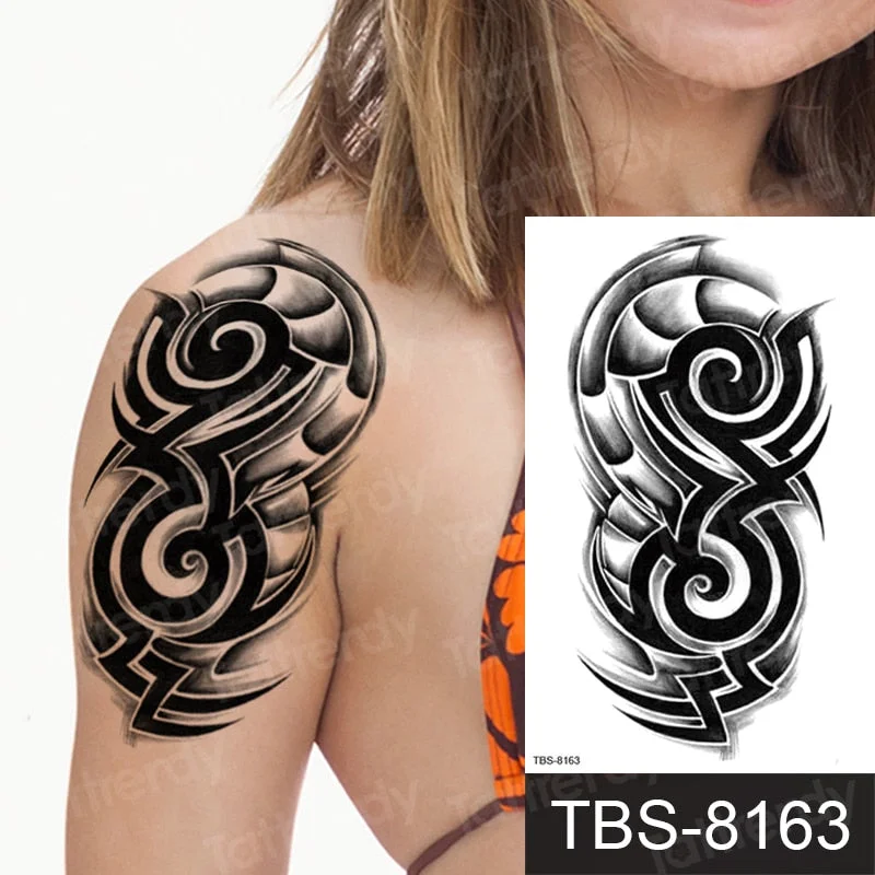 black henna tattoo sticker flower lace mandala temporary tattoo stickers body art sexy arabic indian tattoo decal stretch lotus