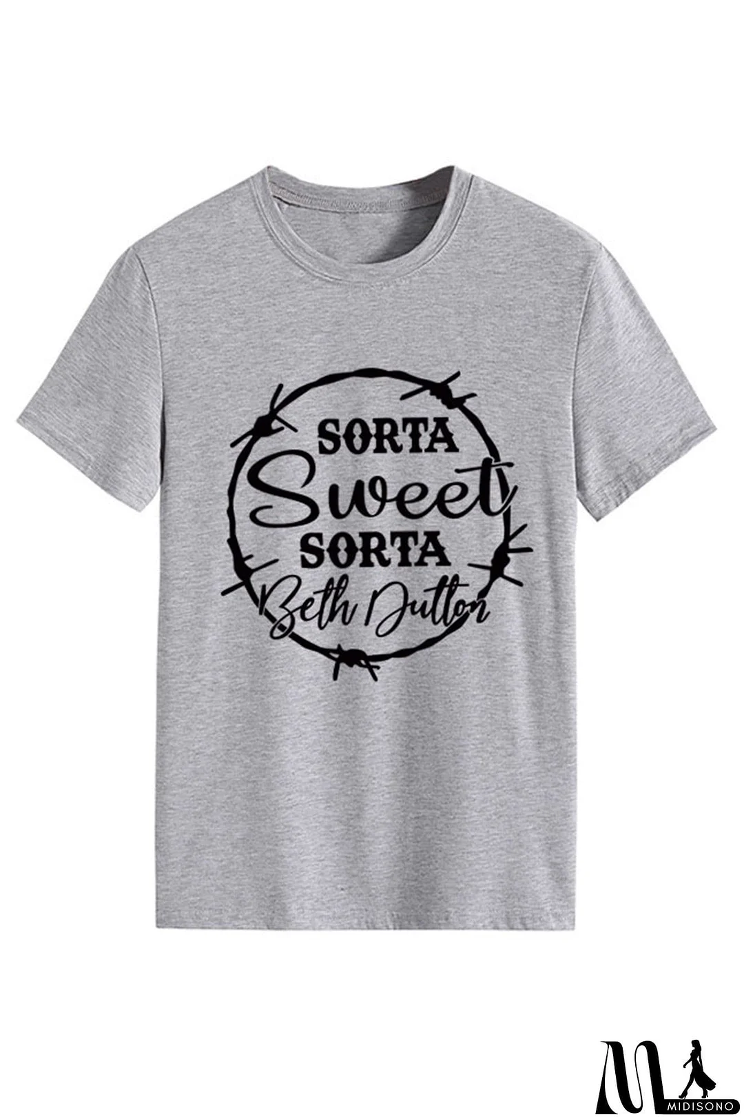 MidiSono - Sorta Sweet Printed T-shirt