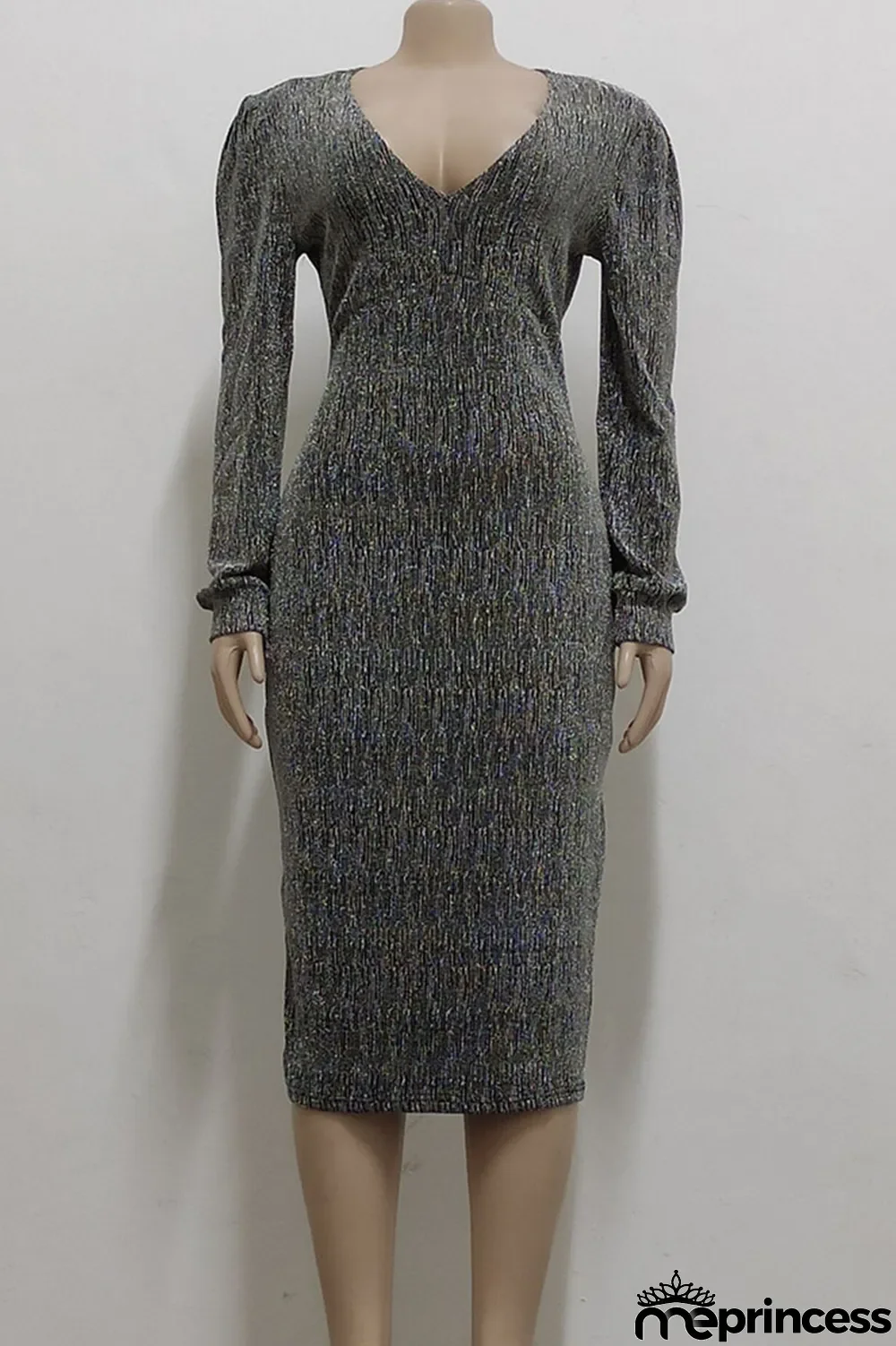 Yellow Sexy Solid Split Joint V Neck One Step Skirt Dresses