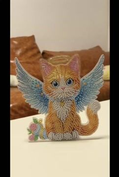 【Ornament】【Shake Head】 Acrylic Special Shaped Cartoon Desktop Shake Head Diamond Art Kit for Home Decor gbfke