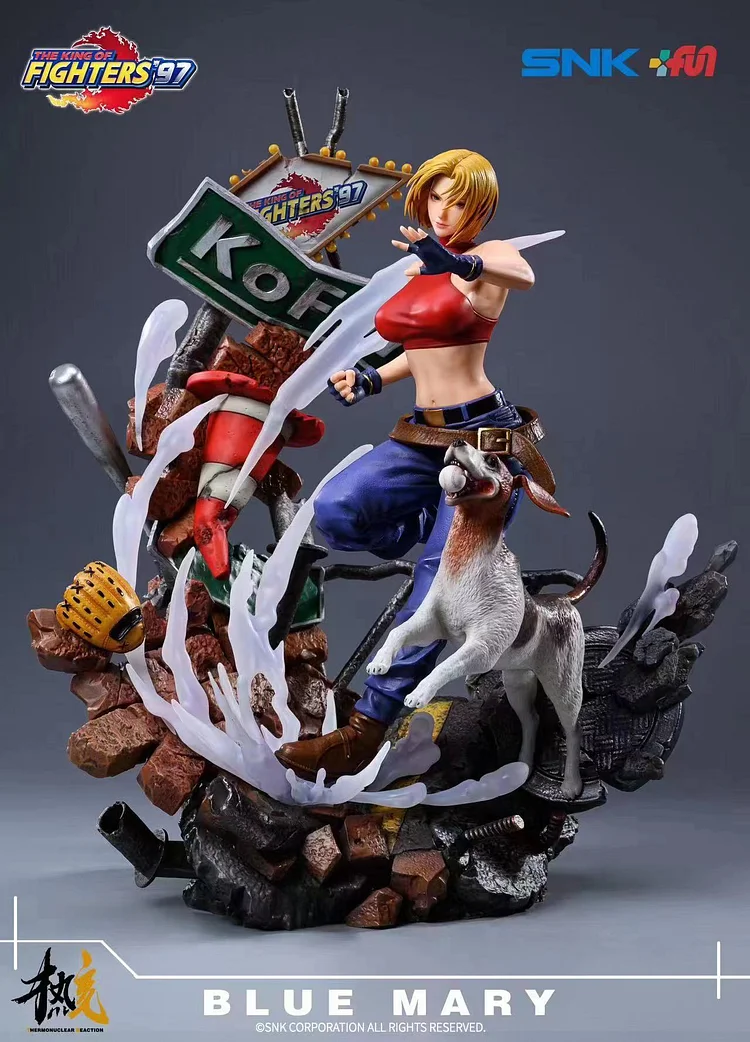 TUNSHI STUDIO KOF Blue Mary The King Of Fighters 97 1/6 Action