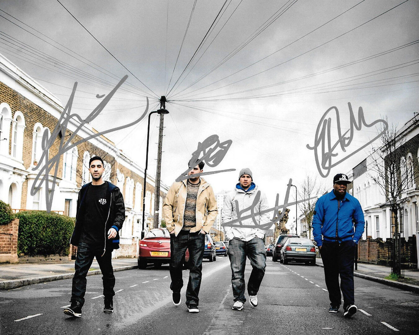 GFA English Band * RUDIMENTAL * Signed 8x10 Photo Poster painting AD3 COA