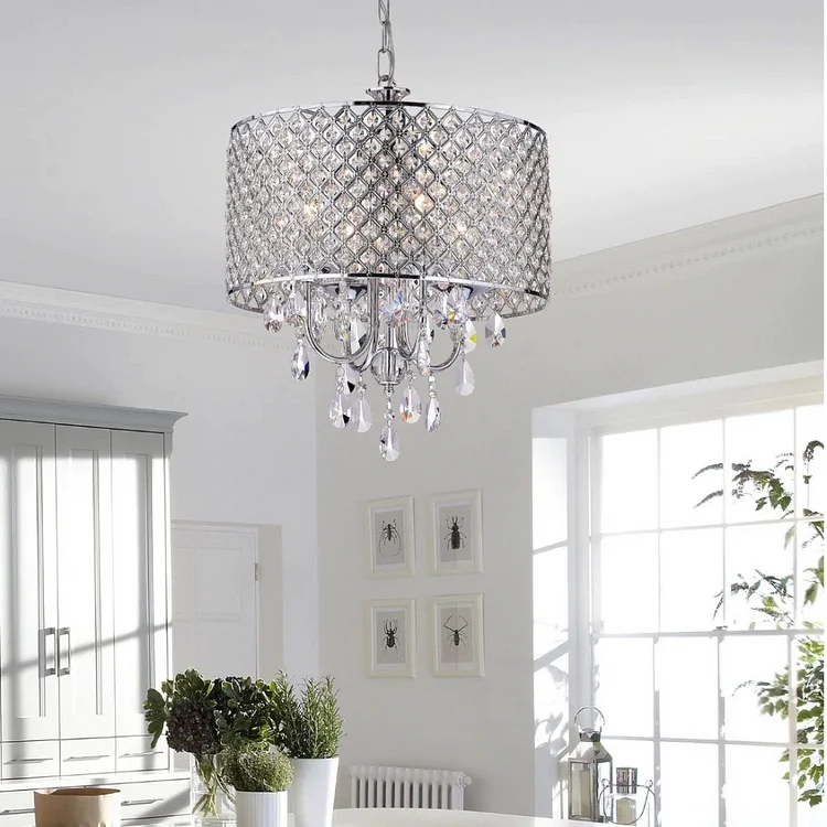 Modern Living Room Crystal Chandelier Glam Lighting Vjlight