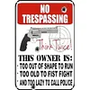 No Trespassing - Vintage Metal Signs - 30*40cm - Warning