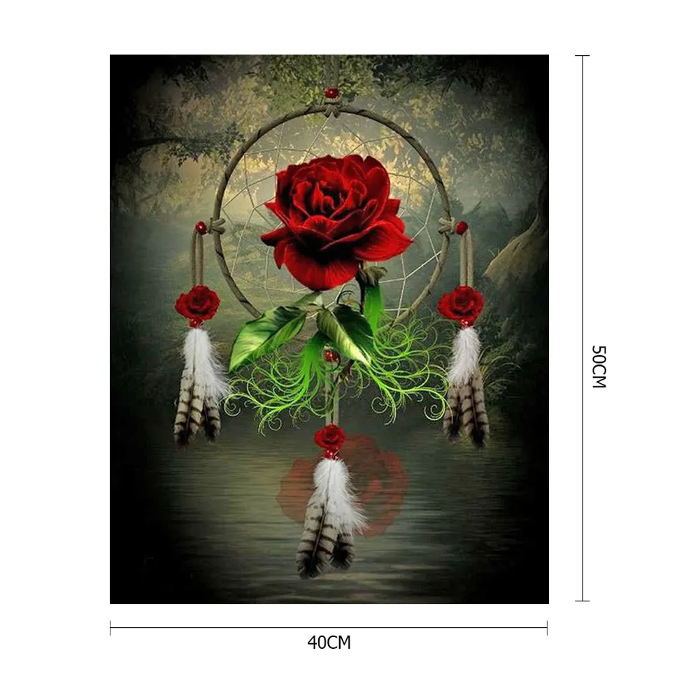 DIY Paint By Number 40*50cm - Flower