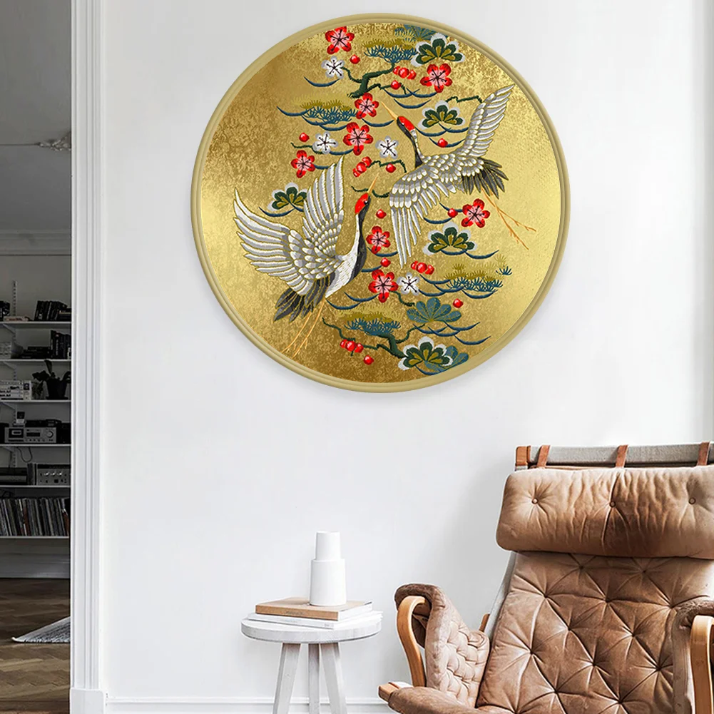 11ct Stamped Cross Stitch - Flower(50*50cm)