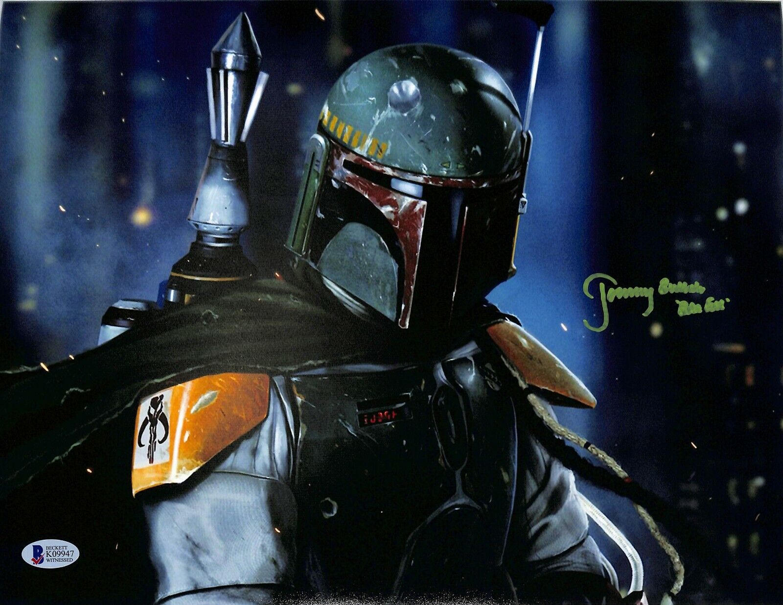 JEREMY BULLOCH Signed STAR WARS Boba Fett