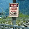 Warning - Vintage Metal Signs - 30*40cm - Warning