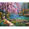 Small River Scenery  | Full Round Diamond Painting Kits