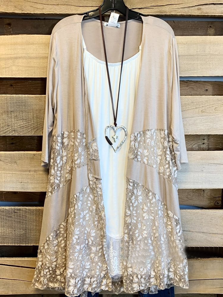 Oversized Casual Printed Kimono P175440448