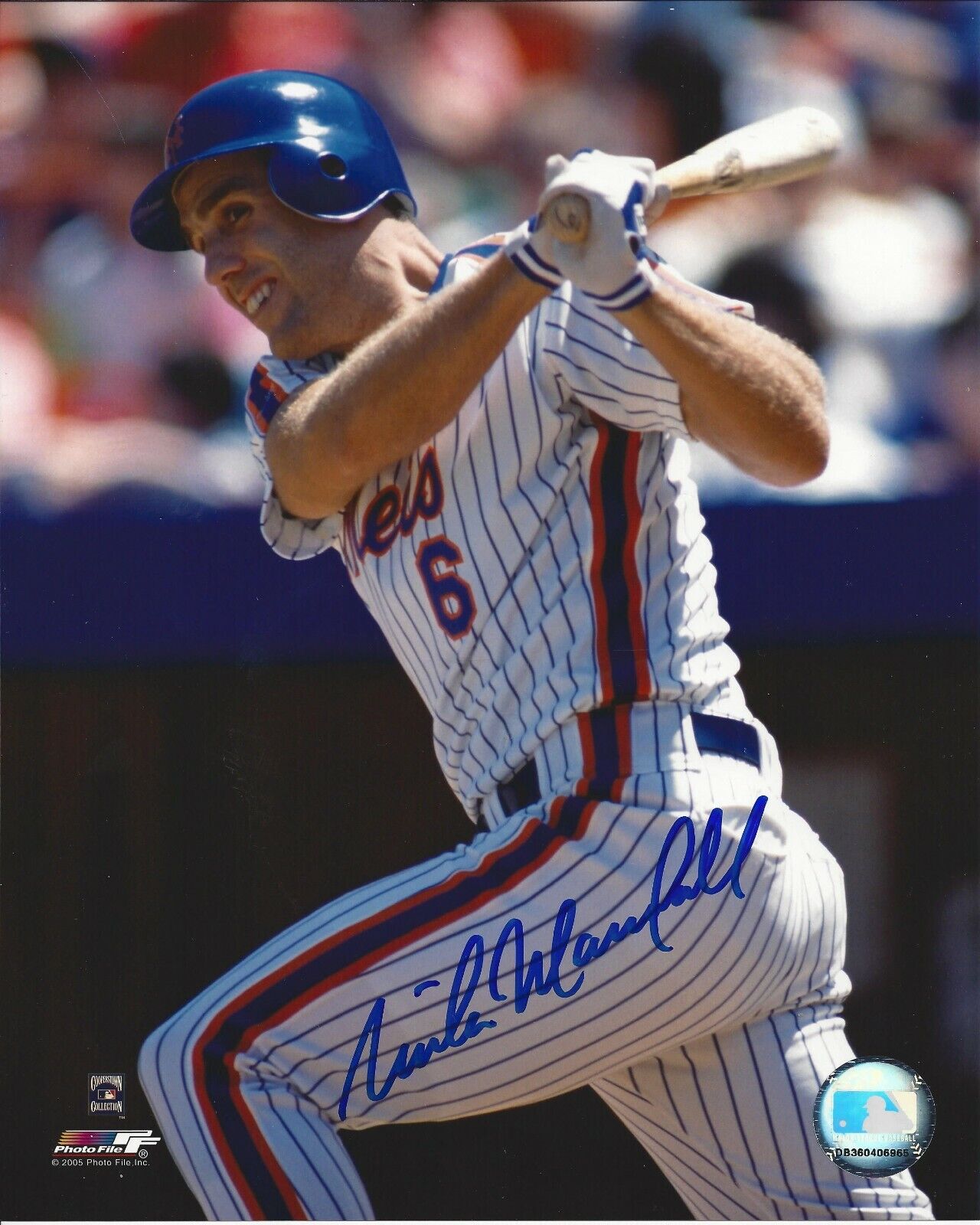 Mike Marshall Autographed 8x10 New York Mets#2