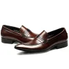 Mens Quality Genuine Leather Laofers Dress Shoes