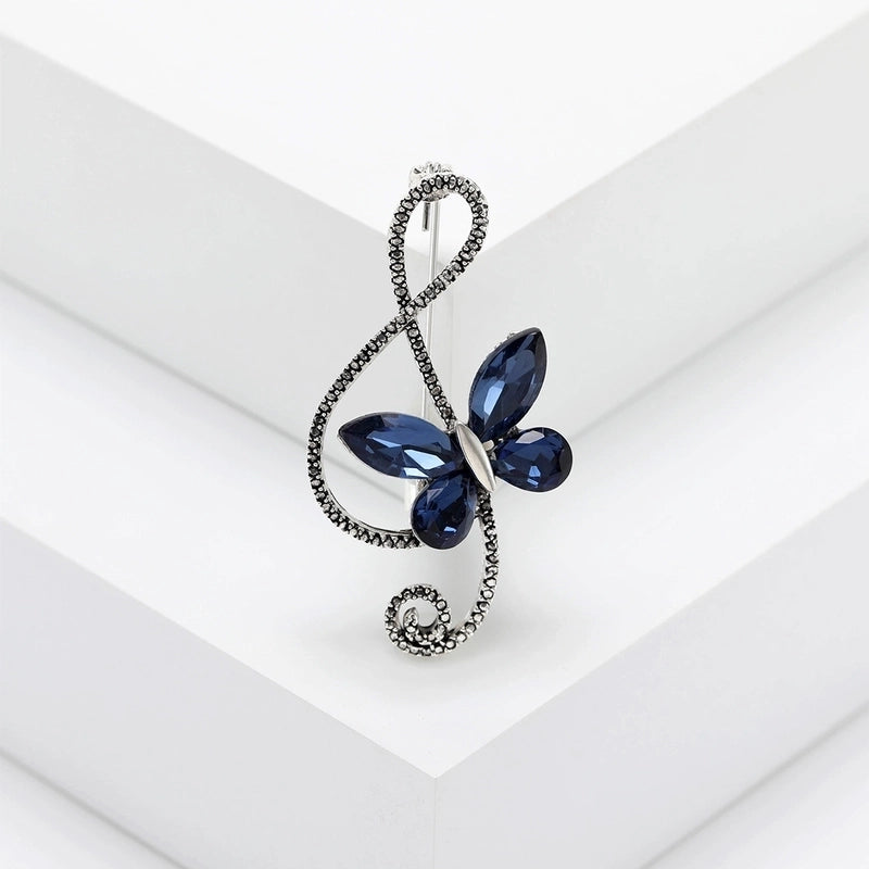 Lady Pin Butterfly Alloy Women’s Brooches